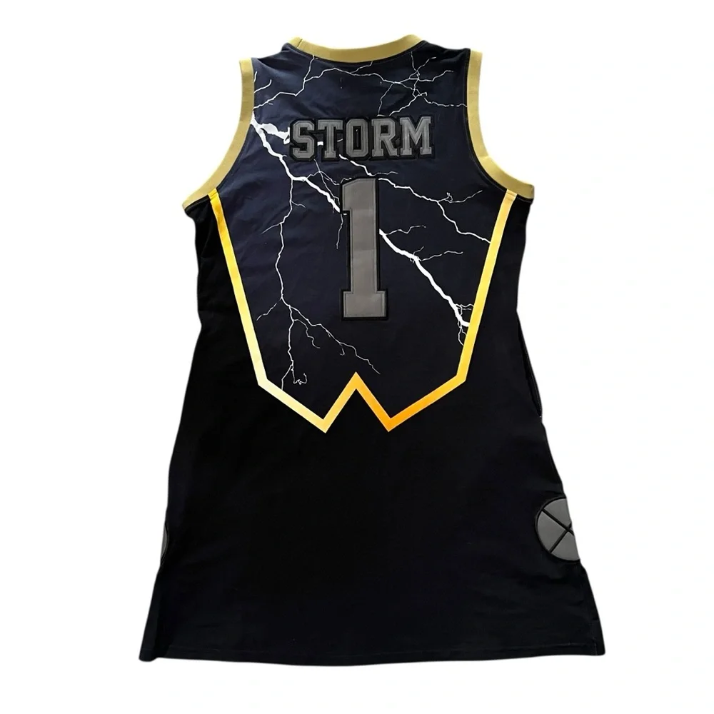 Headgear Classics Marvel X-Men Storm Lightning Graphic Basketball Jersey Dress - Picture 6 of 7